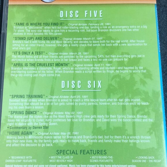 Beverly Hills, 90210: The Complete 1st Season 1 (DVD, 1990) - Picture 14 of 15